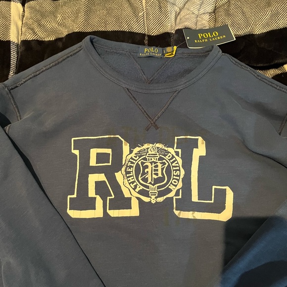 NEW Polo by Ralph Lauren Men's Athletic Division Sweater Size Large - Picture 2 of 9